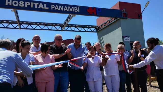 Inauguran un Hospital Nivel 2 en Panambi.
