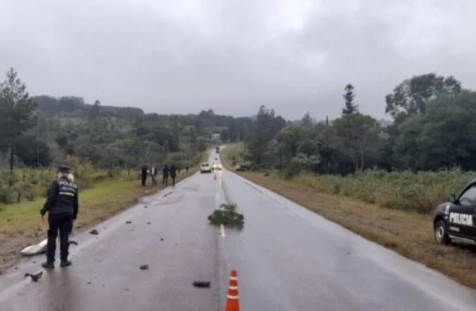 Trágico accidente vial en Salto Encantado: un motociclista fallecido