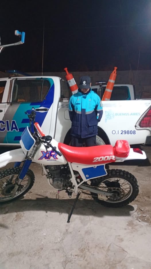 Recuperan en Reta una motocicleta robada hace más de 20 años