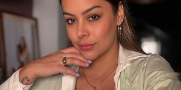 Larissa Riquelme encendió Instagram con un traje de baño rojo pasión