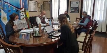 Pujato lleva invertido 10 millones en luminarias led (Facebook Daniel Quacquarini)