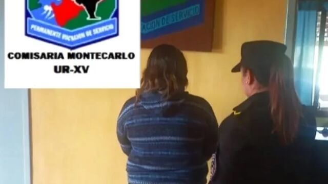 Detienen a una mujer por robo en Montecarlo.