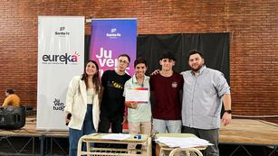 Patricio Ulibarrie, Matías Rodríguez y Martín Pellegrino han sido seleccionados en el programa EUREKA: Ideas que Transforman