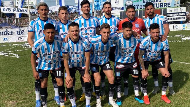 Racing empató con San Martín y sigue arriba en el Federal A (Foto: Prensa Racing).