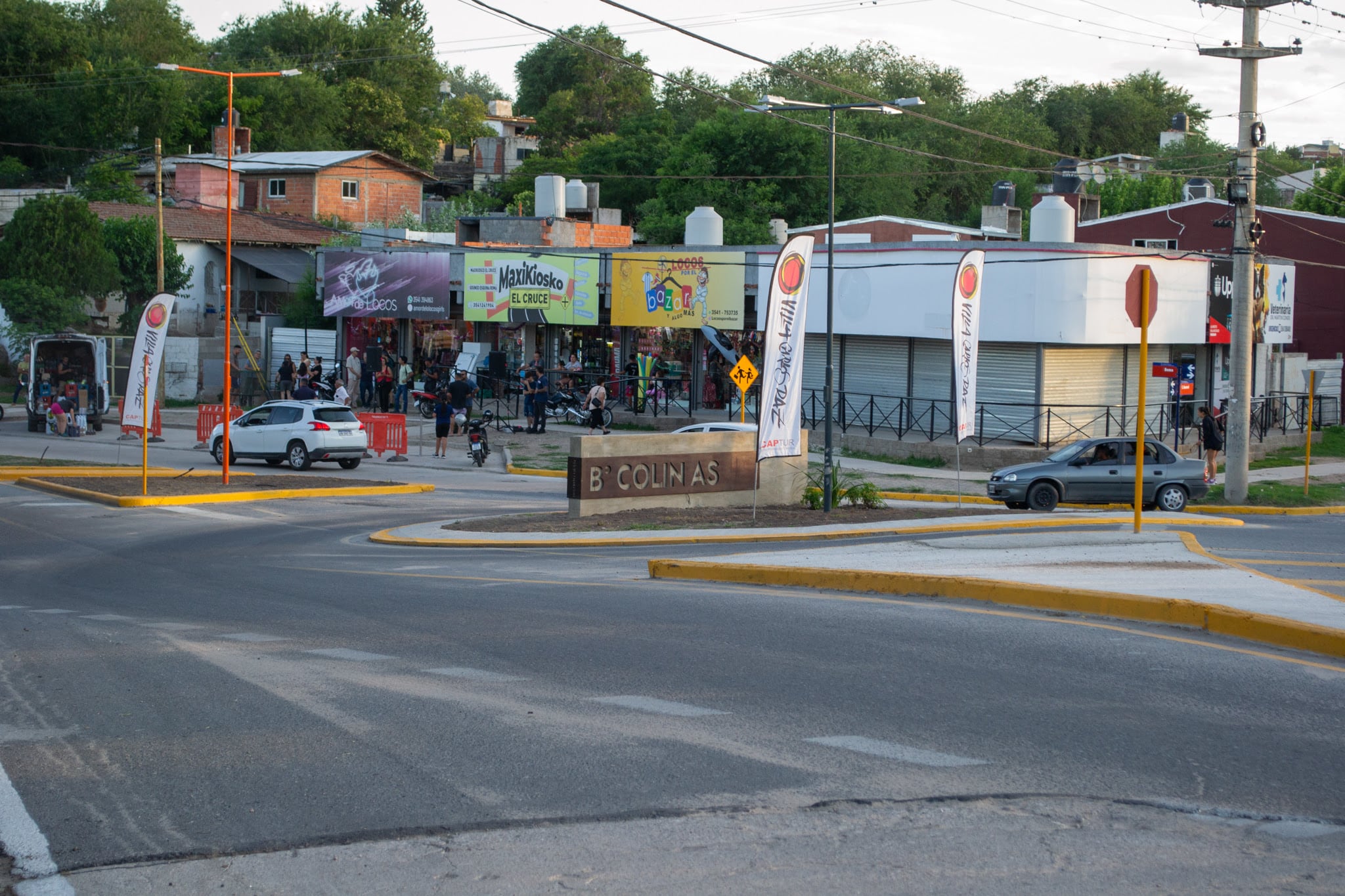 JERARQUIZACIÓN Y SISTEMATIZACIÓN DEL DISTRITO OESTE: SE INAUGURÓ LA NUEVA OBRA DE SEGURIDAD VIAL Y EMBELLECIMIENTO DEL INGRESO OESTE A VILLA CARLOS PAZ