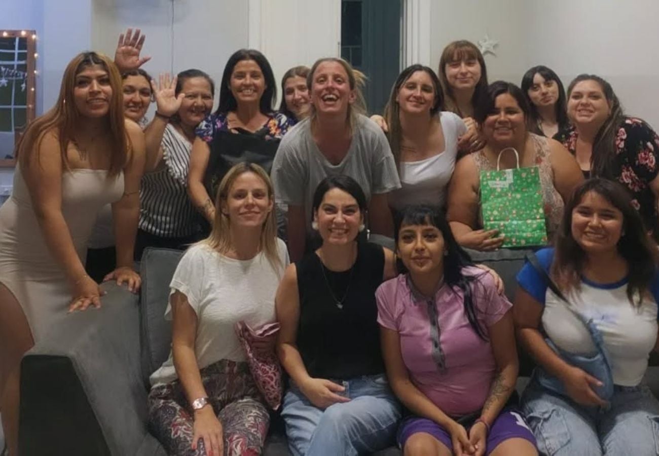 Convivientes y colaboradoras de Casa Resilientes