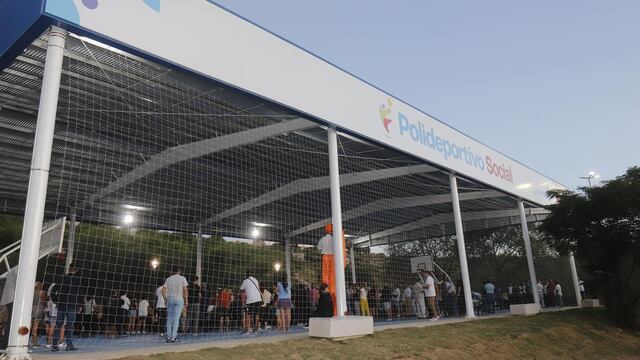 Nuevo polideportivo Distrito Oeste