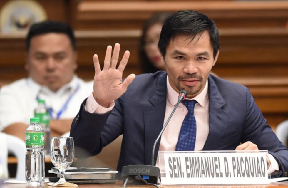 Manny Pacquiao será candidato a presidente en Filipinas en 2022