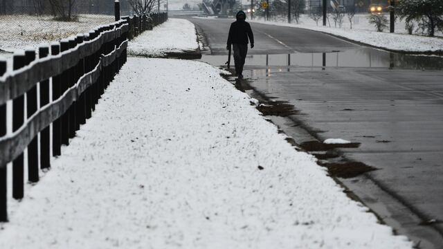 La nevada en Córdoba.
