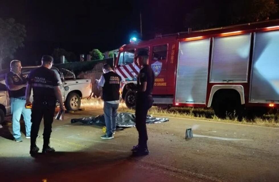 Tragedia en Campo Grande: un hombre murió tras el vuelco de su camioneta