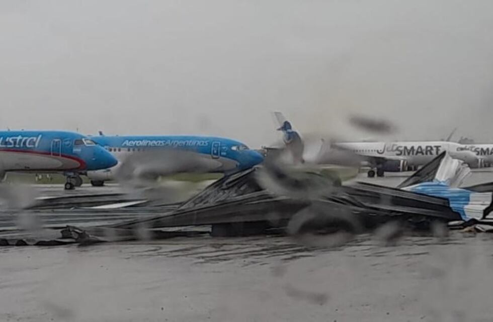 Aerolíneas Argentinas reportó daños en 20 aviones tras el temporal: investigan responsabilidad interna