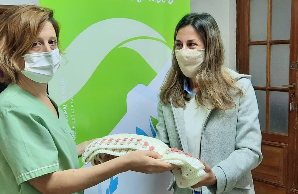 Donación de mantas para el servicio de Neonatología del Hospital Pirovano