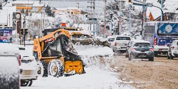 Ushuaia: el Municipio trabaja para garantizar la transitabilidad