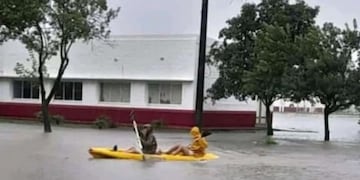 El agua no cesa en Reconquista