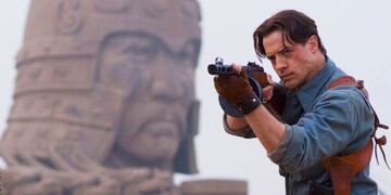 Brendan Fraser en La Momia.