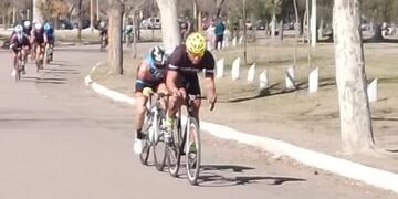 Matías Pollio se quedó con la victoria en la competencia central realizada en el Parque de Mayo.