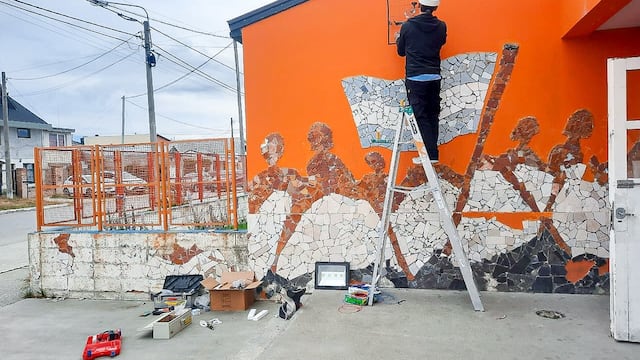 Avanzan los trabajos de mantenimiento y refacción en las escuelas de Tierra del Fuego