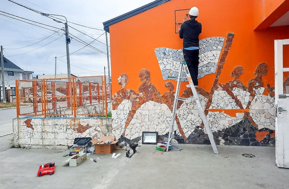 Avanzan los trabajos de mantenimiento y refacción en las escuelas de Tierra del Fuego