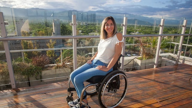 Natalia Acevedo, la influencer mendocina de la discapacidad.