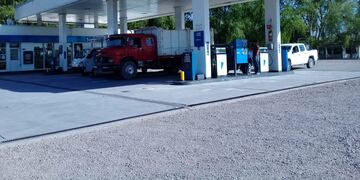 Estación de servicio. Imagen ilustrativa.