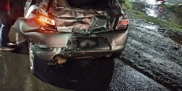 Una niña de 7 años en grave estado tras un choque en Posadas.