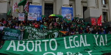 Pañuelazo de la Campaña por el Aborto Legal (Nicolás Bravo)