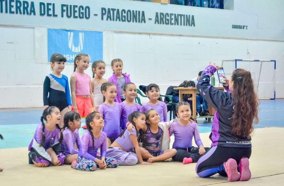 Encuentro de Gimnasia Artística en Ushuaia