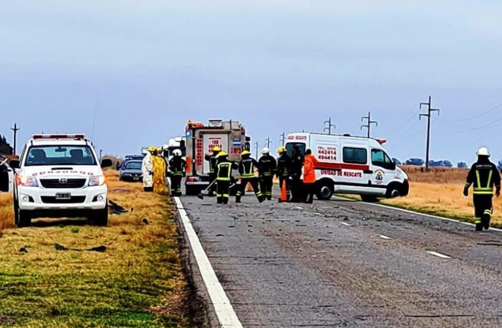Dos muertes en un choque, al sur de Córdoba