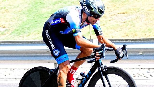 Laureano Rosas es el nuevo líder de la Vuelta de Mendoza.