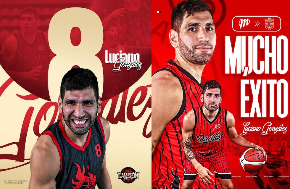 Básquet: Luciano “Chuzito” González vuelve a la Liga Nacional de México