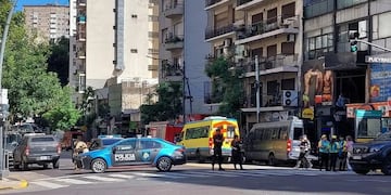 Un hombre se atrincheró con su hija en un edificio de Recoleta