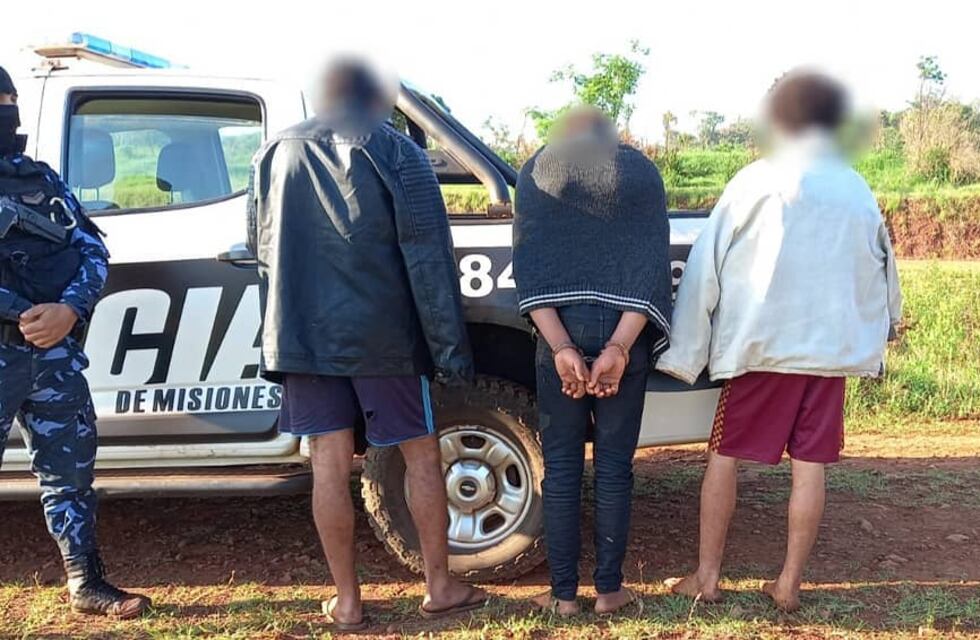 Comandante Andresito: Tres cuatreros detenidos tras amenazar con armas de fuego a un hombre