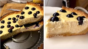 Fácil, económica y deliciosa: la receta para hacer tarta de ricota sin harina y sin azúcar