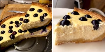 Fácil, económica y deliciosa: la receta para hacer tarta de ricota sin harina y sin azúcar