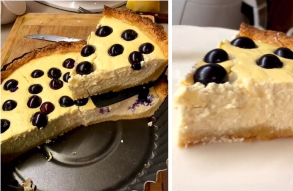 Fácil, económica y deliciosa: la receta para hacer tarta de ricota sin harina y sin azúcar