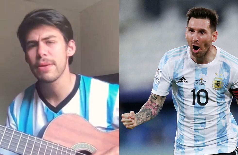 La pelota se enamoró: un salteño compuso una emotiva canción dedicada a Lionel Messi