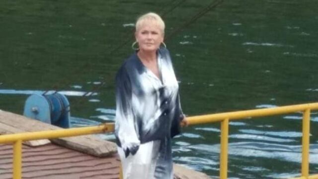 En plena balsa, Xuxa fue registrada grabando su documental.