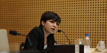 Noel Argañaraz, la legisladora del Frente de Izquierda.