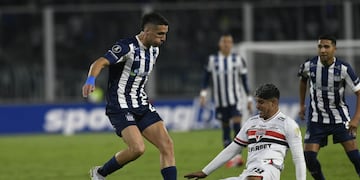 El "Chaco" Gastón Benavídez, de los pocos que no se discuten en Talleres para recibir a Gimnasia (Facundo Luque / La Voz).