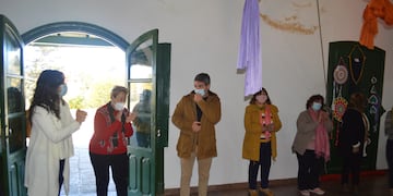 Exposición final del programa "La Experiencia Cuenta" en Huerta Grande.