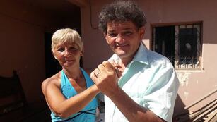 Jorge y Marcela, los bailarines de la peatonal.