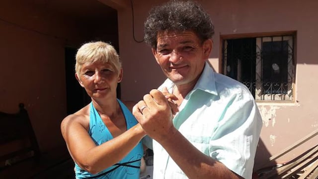 Jorge y Marcela, los bailarines de la peatonal.