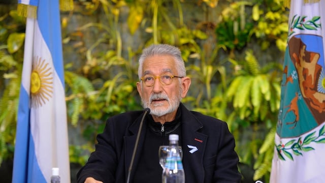 El Gobernador de San Luis, Alberto Rodríguez Saá.