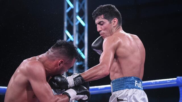 Leonardo Amitrano liquidó a Elías Haedo por nocaut técnico en el octavo asalto, en la categoría welter.