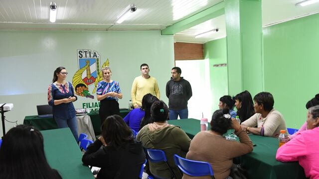 Capacitación para el manejo de alimentos vendidos en feria