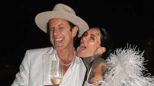 La pareja se casó el 24 de febrero de 2024.