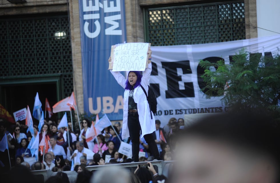 La marcha universitaria en fotos: imágenes de una jornada histórica