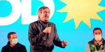 El jefe del bloque de diputados del Frente de Todos, elevó el nivel de confrontación con el macrismo y apuntó contra Santilli. Foto: Gentileza