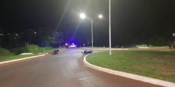 Un herido de gravedad tras un choque de motos en Comandante Andresito.