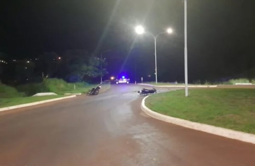 Un herido de gravedad tras un choque de motos en Comandante Andresito